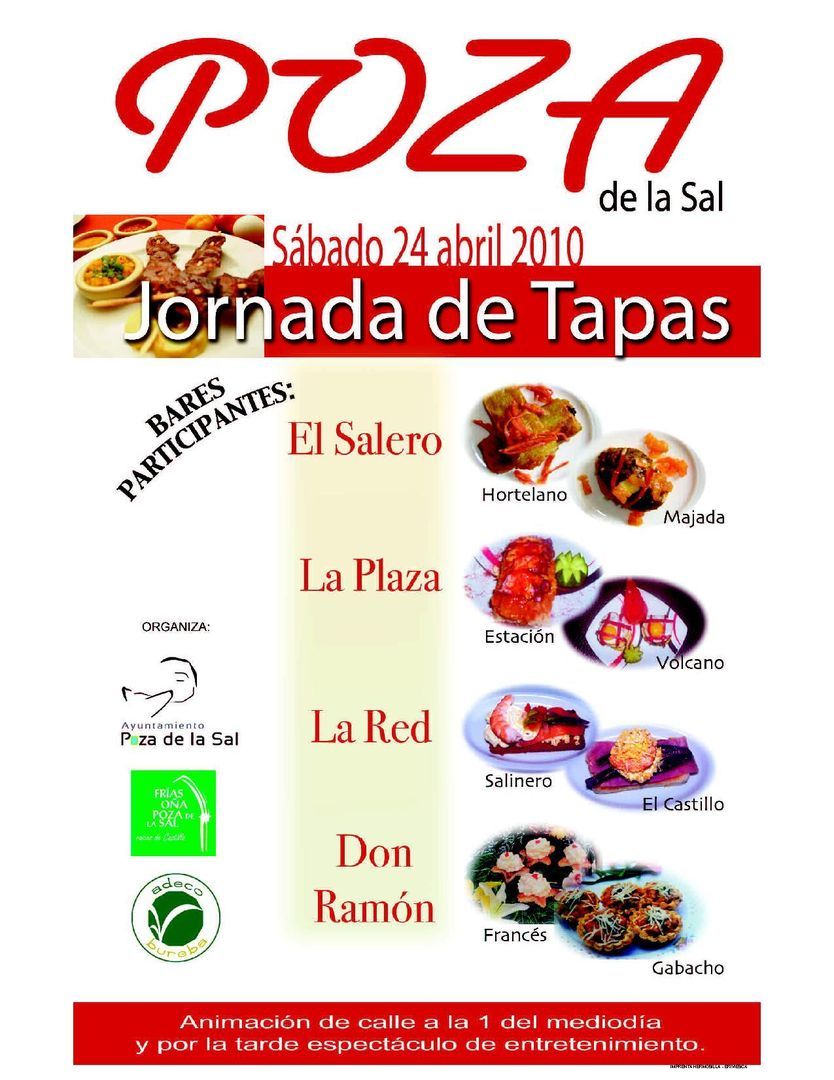 DIA DE LA TAPA - 24 DE ABRIL